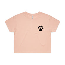 Load image into Gallery viewer, Little Rover Custom Paw Print Cropped Tee
