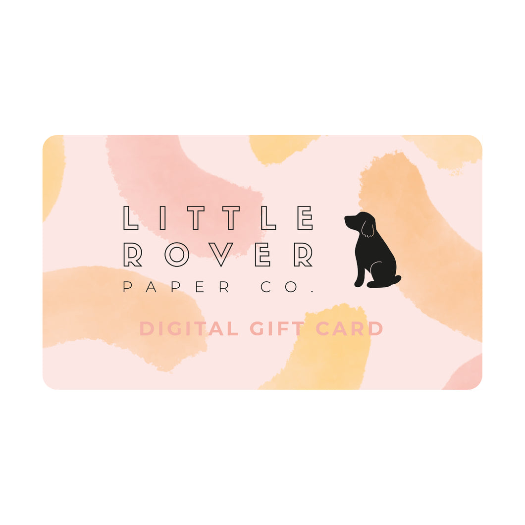 Little Rover Paper Co Digital Gift Card Voucher