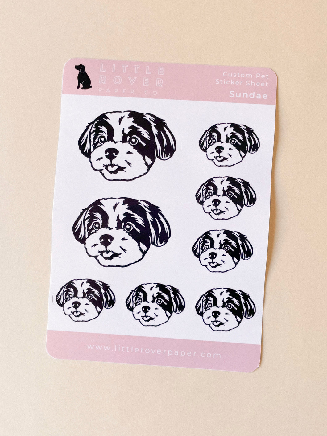 Of Quartz You're Pretty Stickers - Little Dog Paper Company